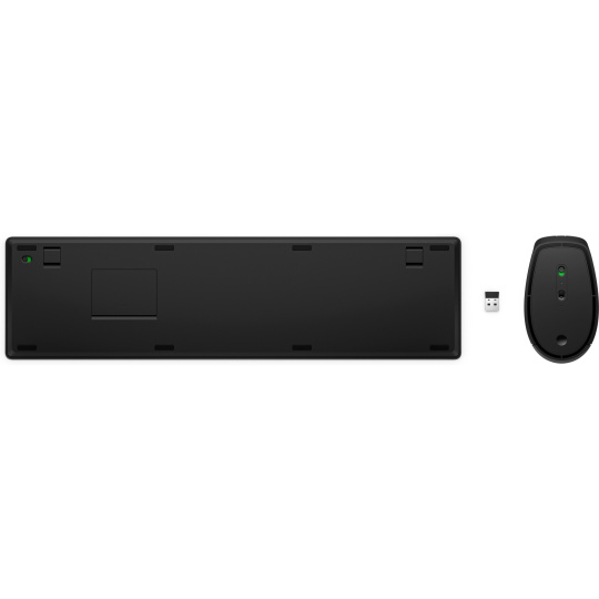 HP 650 Wireless Keyboard & Mouse Black- Anglická klávesnice a myš, černá
