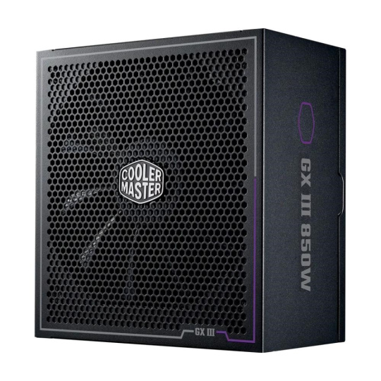 Cooler Master zdroj 850W GX III, 135mm, 80+ Gold, Plně modulární, ATX 3.0