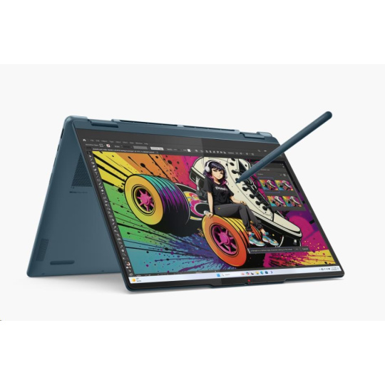 LENOVO NTB Yoga 7 2-in-1 14AKP10 - AMD Ryzen AI 5 340,14" WUXGA OLED Touch,16GB,1TSSD,HDMI,Radeon 840M,W11H,3Y Premium