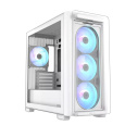 BAZAR ASUS case A23 PLUS TG ARGB, Mini Tower, průhledná bočnice, 4x120mm ARGB Fan, bílá (POŠKOZENÝ OBAL)