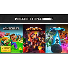 Minecraft Triple Bundle (Xbox One / Xbox Series) Minecraft Triple Bundle (Xbox One / Xbox Series)
