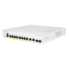 BAZAR - Cisco switch CBS350-8P-2G-EU (8xGbE,2xGbE/SFP combo,8xPoE+,67W,fanless) - REFRESH - poškozený obal