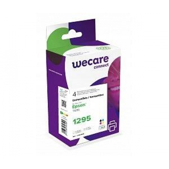 WECARE ARMOR kazeta pre EPSON SX425W, Stylus Office BX305F (C13T129540) CMYK 11,2 ml/6,8 ml