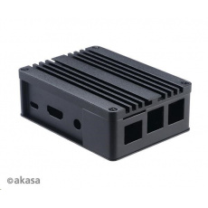 AKASA box pre Raspberry Pi 3 a Asus Tinker/S, rozšírený hliník, s tepelnými modulmi (skrytý slot SD)