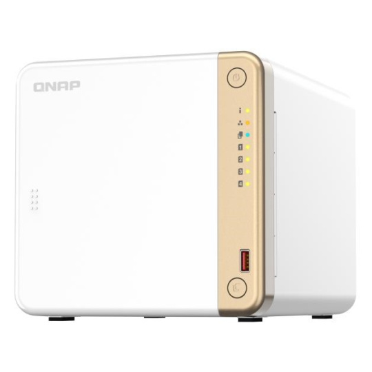 QNAP TS-462-4G (2C/CeleronN4505/2,9GHz/4GBRAM/4xSATA/2xM.2/1x2,5GbE/2xUSB2.0/2xUSB3.2/2xPCIe/1xHDMI)