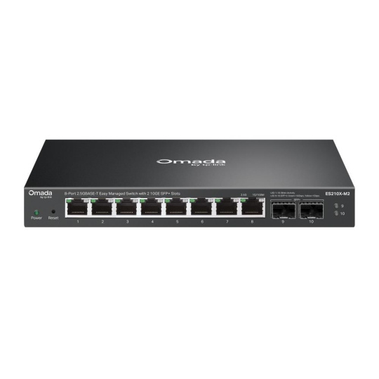 TP-Link OMADA switch ES210X-M2 (8x2,5GbE,2xSFP+,fanless) TP-Link OMADA switch ES210X-M2 (8x2,5GbE,2xSFP+,fanless)