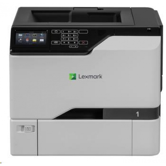 Tlačiareň LEXMARK CS720de, A4 COLOR LASER, 1024MB, 38 str./min, USB/LAN, duplex, dotykový LCD