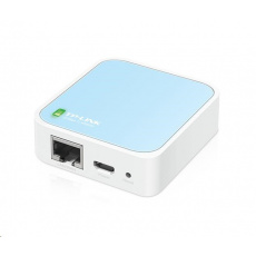 TP-Link TL-WR802N WiFi4 router (N300, 2,4GHz, 1x100Mb/s LAN/WAN, 1xmicroUSB)