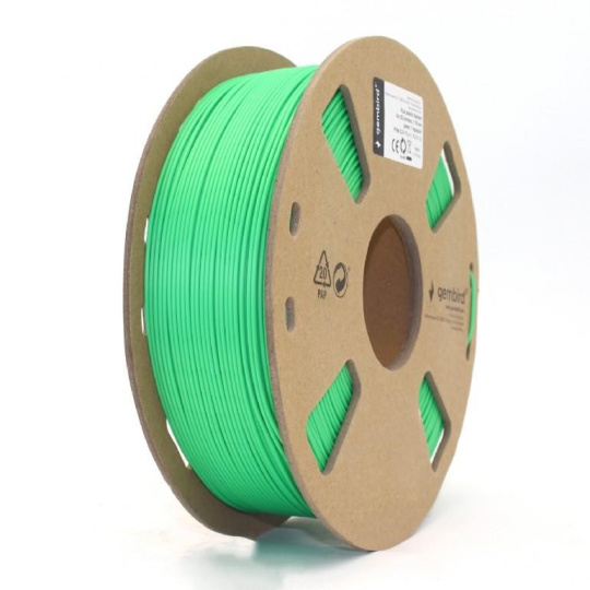 GEMBIRD Tlačová struna (filament) PLA, 1,75 mm, 1 kg, zelená