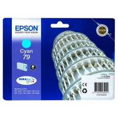 Atramentová kazeta EPSON série WF-5xxx "Pisa" 79 azurová (6,5 ml)