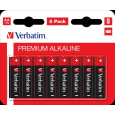 VERBATIM Alkalické baterie AA,  8 PACK , LR6