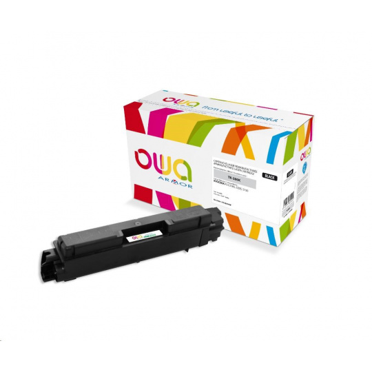 OWA Armor toner pre KYOCERA FSC-5150, 3500 strán, TK580K, čierny/čierny + odpadový box (TK580K)