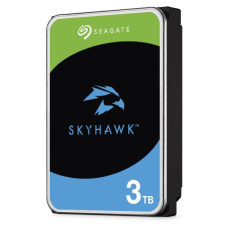 SEAGATE HDD 3TB SKYHAWK, 3.5", SATAIII, 5400 RPM, Cache 256MB