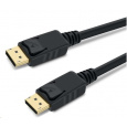 PREMIUMCORD DisplayPort 1.3/1.4 pripojovacie káble M/M, pozlátené konektory, 1.5m