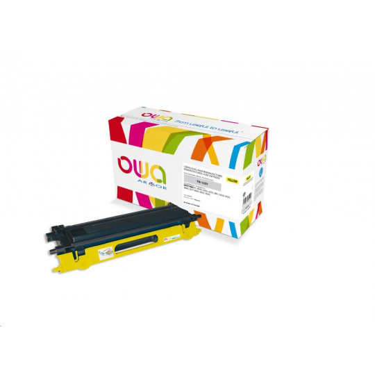 OWA Armor toner pre BROTHER HL 4040, 4050, 4070, 4000 strán, TN135Y, žltá/žltá (TN-135Y)