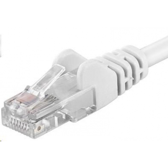 PremiumCord Patch kabel UTP RJ45-RJ45 CAT6 3m bílá