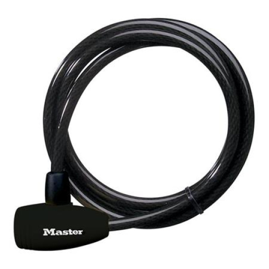 Master Lock Ocelové lanko s integrovaným zámkem na klíč 8154EURD - 180 cm Master Lock Ocelové lanko s integrovaným zámkem na klíč 8154EURD - 180 cm