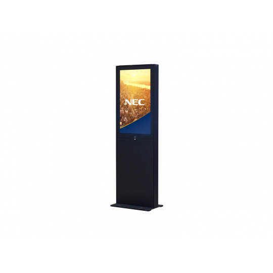 NEC 48" Freestand Storage - Black - Touch, Signage Vnútorný stojan, čierny, pre V484-T, P484 SST, kontakt PM !!!