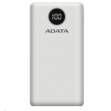 ADATA PowerBank P20000QCD - externá batéria pre mobilný telefón/tablet 20000mAh, 2,1A, biela (74Wh)