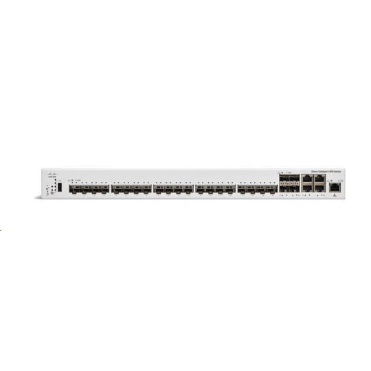 BAZAR - Cisco Catalyst switch C1300-24XS (20xSFP+,4x10GbE/SFP+combo) - REFRESH - poškozený obal BAZAR - Cisco Catalyst switch C1300-24XS (20xSFP+,4x10GbE/SFP+combo) - REFRESH - poškozený obal