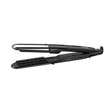 BAZAR - BaByliss ST496E žehlička na vlasy, 5 teplot, LED indikátor, napařování, černá / stříbrná - Poškozený obal BAZAR - BaByliss ST496E žehlička na vlasy, 5 teplot, LED indikátor, napařování, černá / stříbrná - Poškozený obal