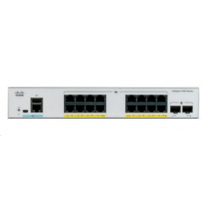 Cisco Catalyst C1000-16FP-2G-L, 16x10/100/1000, 2xSFP, PoE - REFRESH