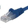 PREMIUMCORD Patch kábel UTP RJ45-RJ45 CAT5e 10m modrý