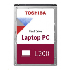 TOSHIBA HDD L200 Mobile (CMR) 500GB, SATA III, 5400 ot./min, 8MB cache, 2,5", 7mm, BULK