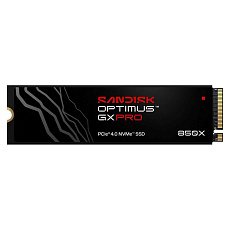SANDISK SSD OPTIMUS GX PRO 850X NVMe 4TB PCIe, Gen4, (R:7300, W:6300MB/s)
