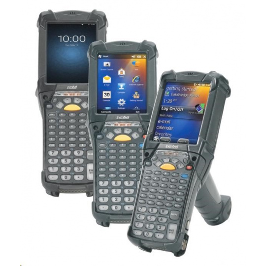 Zebra MC9200 Premium, 2D, ER, BT, Wi-Fi, pištoľ, disp., RFID, IST, WEC 7