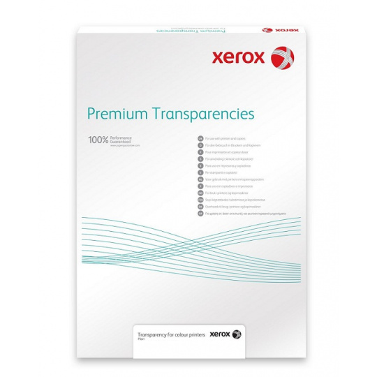 Xerox Paper Transparentná fólia - Transparency 100m A4 - linkovaný papier (100 listov, A4)