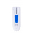 TRANSCEND Flash disk 128 GB JetFlash®790, USB 3.1 (R:90/W:40 MB/s) biela/modrá