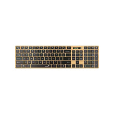 GENIUS Klávesnice Slimstar 7250BT, membránová, bezdrátová, béžová-černá GENIUS Klávesnice Slimstar 7250BT, membránová, bezdrátová, béžová-černá
