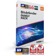 Bitdefender Family pack - 15 zariadení na 1 rok - elektronická licencia na e-mail