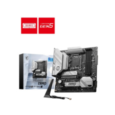BAZAR - MSI MB Sc LGA1700 B760M PROJECT ZERO, Intel B760, 4xDDR5, 1xDP, 1xHDMI, WiFi, mATX - Po opravě (Bez příšlušenstv BAZAR - MSI MB Sc LGA1700 B760M PROJECT ZERO, Intel B760, 4xDDR5, 1xDP, 1xHDMI, WiFi, mATX - Po opravě (Bez příšlušenstv