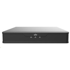 Uniview NVR, 8 kanálov, 8xPoE (max.108W), H.265, 1x HDD (max.6 TB), šírka pásma 64/48 Mb/s, HDMI, VGA, 2xUSB 2.0, zvuk, ONVIF
