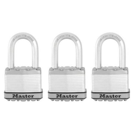 Master Lock Titanový visací zámek- Excell - 50mm (3 ks / blistr) Master Lock Titanový visací zámek- Excell - 50mm (3 ks / blistr)