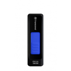 TRANSCEND Flash disk 64GB JetFlash®760, USB 3.0 (R:80/W:25 MB/s) čierna/tmavomodrá