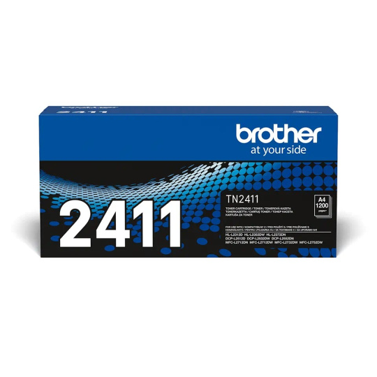 BAZAR - BROTHER Toner TN-2411 Standardní toner 1200 stran - Poškozený obal (Komplet)