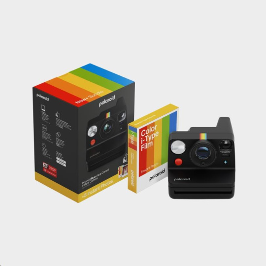 Polaroid Now+ Gen 3 Black bundle with Color Film (8 photos) Polaroid Now+ Gen 3 Black bundle with Color Film (8 photos)