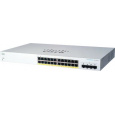 Cisco switch CBS220-24P-4G (24xGbE,4xSFP,24xPoE+,195W)