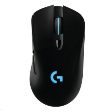 Logitech Wireless Gaming Mouse G703, LIGHTSPEED, HERO 16K Sensor, čierna