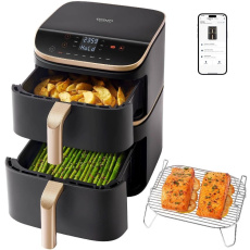 BAZAR - Cosori Turbo Tower Pro chytrá horkovzdušná fritéza 10,8l tm.šedá / pošk. obal BAZAR - Cosori Turbo Tower Pro chytrá horkovzdušná fritéza 10,8l tm.šedá / pošk. obal