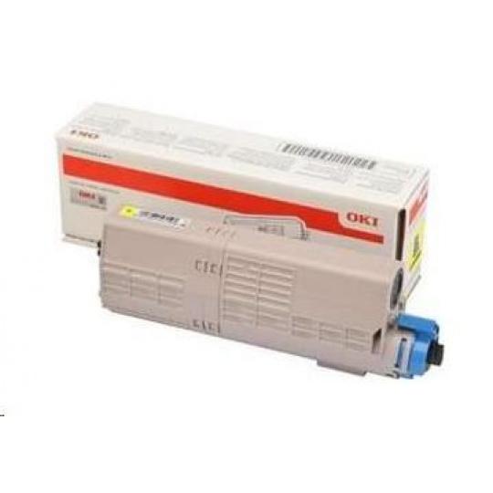 Žltý toner OKI pre C532/C542 a MC563/MC573 (1 500 strán)