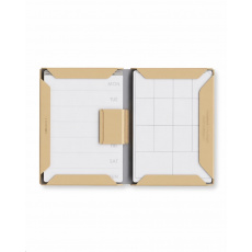 Allocacoc Notebook Modular A4 Polyester (hnedý) V.