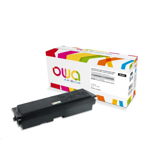 OWA Armor toner pre EPSON AL M2400, 3000 strán, C13S050583, čierna/čierna