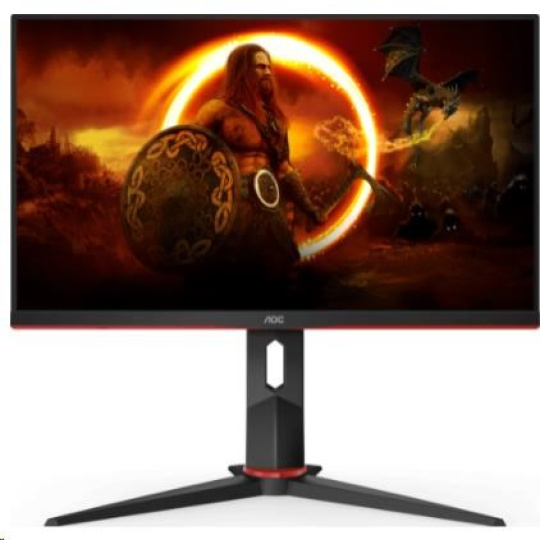 AOC MT IPS LCD WLED 23,8" 24G2ZU/BK - IPS panel, 1920x1080, 240Hz, 2xHDMI, DP, USB 3.2, repro, nast vyska + pivot