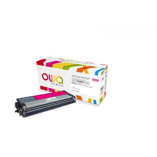 OWA Armor toner pre BROTHER HL L8350, DCP L8450, MFC L8850, 6000 strán, TN329M, červená/purpurová (TN-329M)