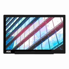 AOC MT IPS LCD WLED 15,6" i1601P- IPS panel, 1920x1080, USB-C, prenosny monitor