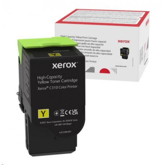 Žltá vysokokapacitná tonerová kazeta Xerox pre C31x (5 500 strán)